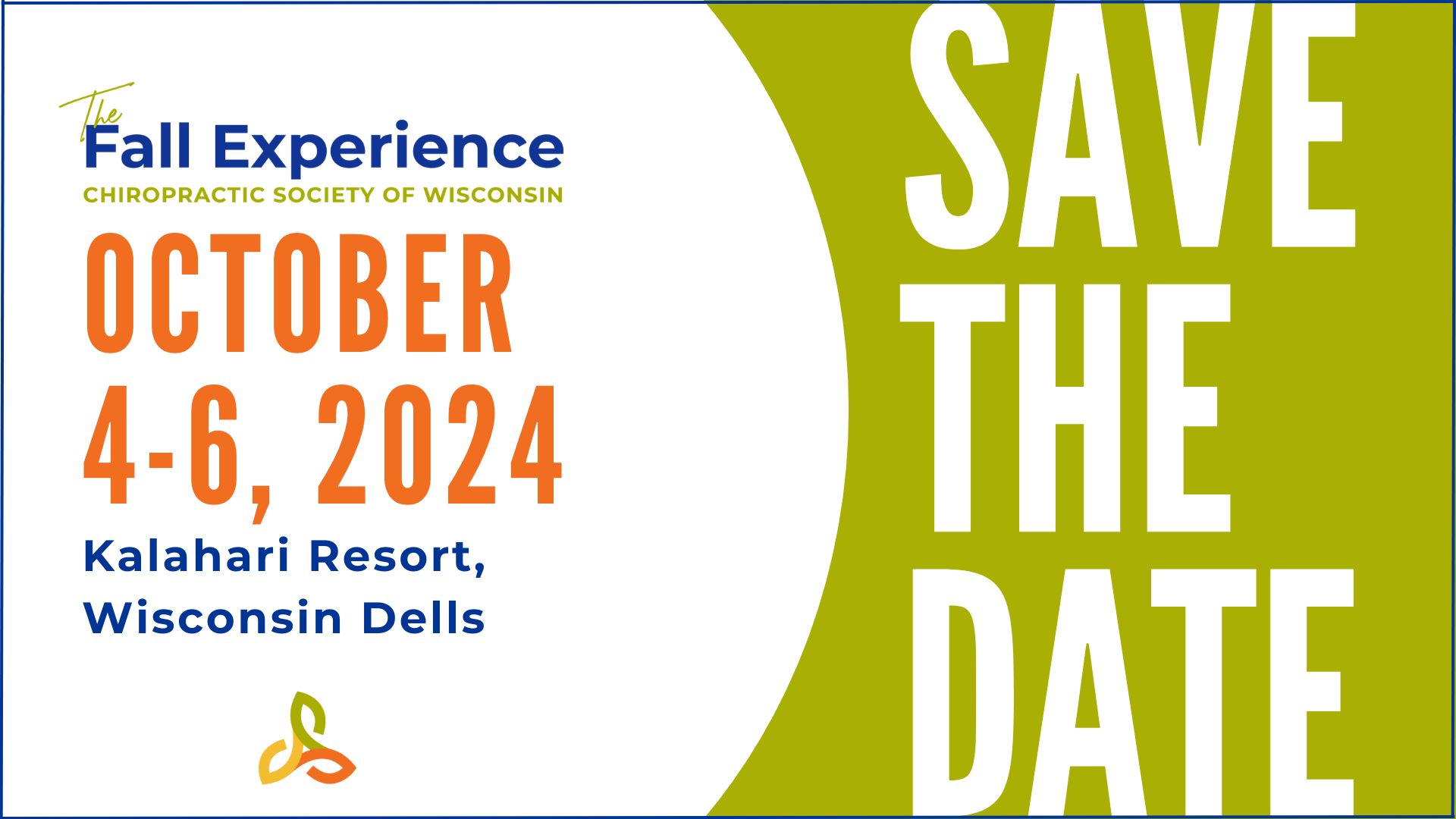 Save the Date Fall Experience 2024